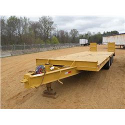 SHOPBUILT 27' TRI-AXLE TAG TRAILER