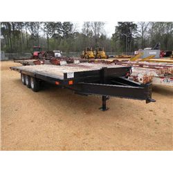 SHOPBUILT 24' TRI-AXLE TAG TRAILER