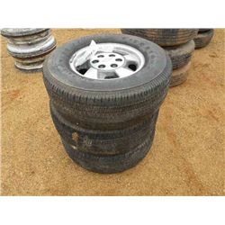 (1) LOT 3 16" TRACK TIRES