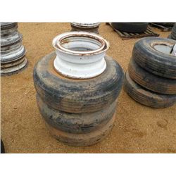 (1) LOT 3 82.5R15 TIRES