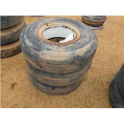 (1) LOT 3 8.25-15 TIRES