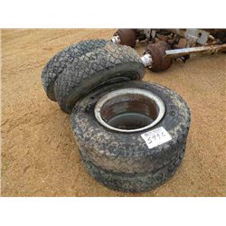 (1) LOT 4 9.00-20 TIRES & WHEELS