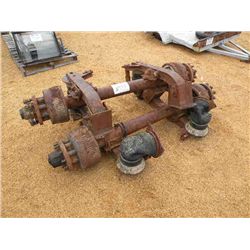 (1) LOT 2 TRAILER AXLES