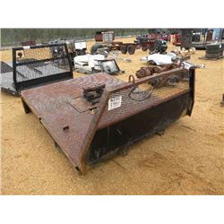 8' FLATBED BODY W/ 5TH WHEEL