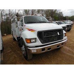 2000 FORD F650 S/A MECHANICS TRUCK