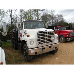 1984 FORD 9000 T/A FUEL & LUBE TRUCK