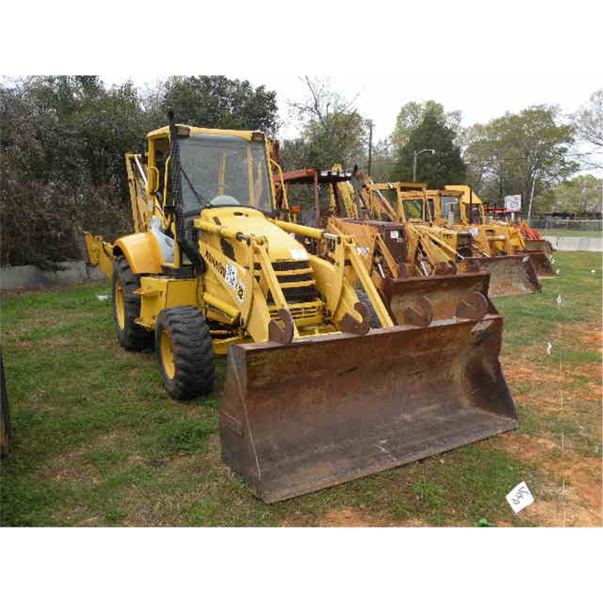 Komatsu Wb140 4x4 Loader Backhoe