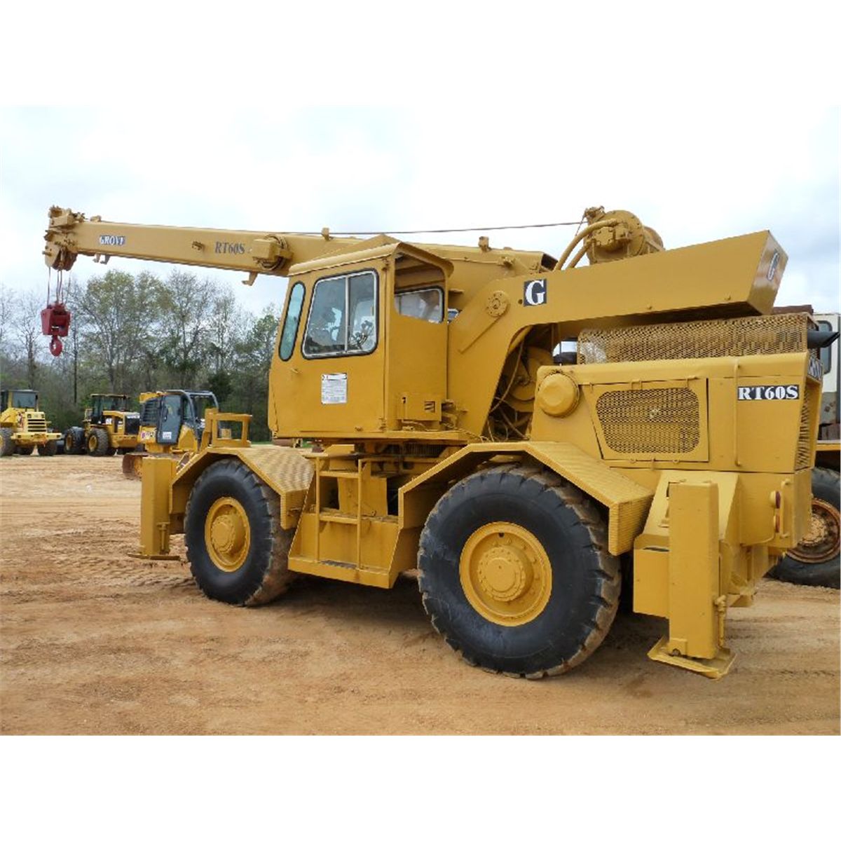 GROVE RT60S HYDRAULIC CRANE - J.M. Wood Auction Company, Inc.