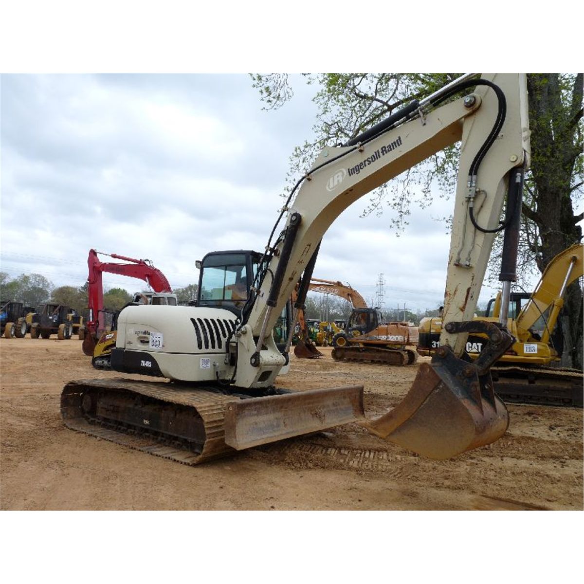 INGERSOLL RAND ZX-125 HYDRAULIC EXCAVATOR - J.M. Wood