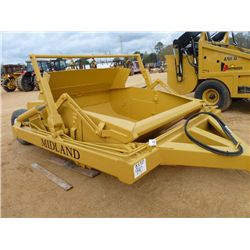 MIDLAND 4 YD PULL TYPE HYDRAULIC SCRAPER PAN