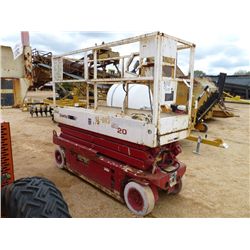SNORKEL SL20 SCISSOR LIFT