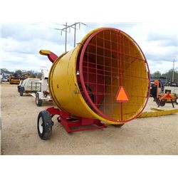 TEAGLE TOMAHAWK 6060 ROUND BALE SHREDDER