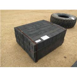 (1) LOT RUBBER LANDSCAPE TIMBERS