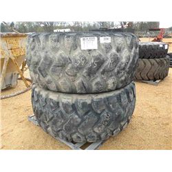 (1) LOT 2 29.5R-25 TIRES