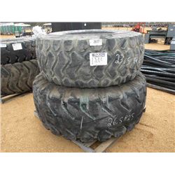 (1) 23.5R-25 TIRE & (1) 26.5R-25 TIRE