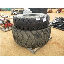 (1) 18.00-25 TIRE & (1) 29.5-25 TIRE