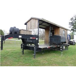 2009 TRAILER WORLD T/A GOOSENECK TRAILER