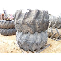(1) LOT 2 SKIDDER TIRES