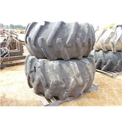 (1) LOT 2 SKIDDER TIRES