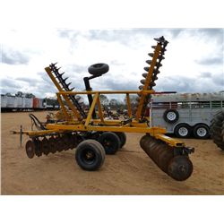 KRAUSE 1490 19' FOLDING DISC HARROW