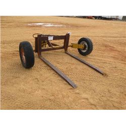 HYDRAULIC BALE FORKS