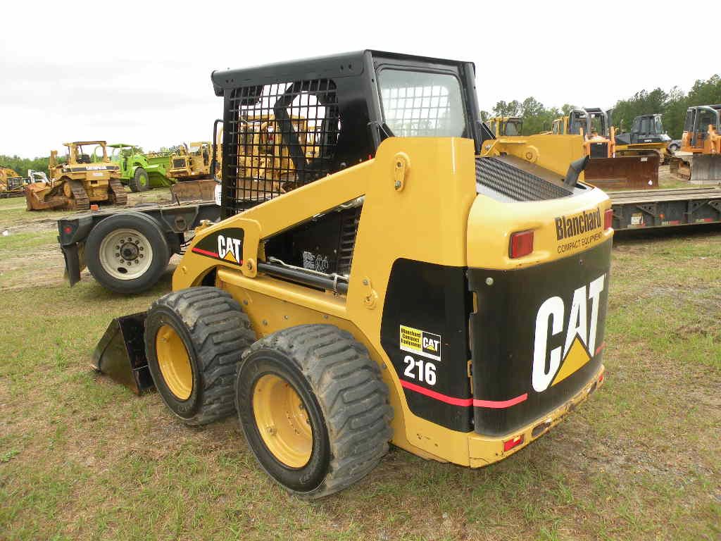 Cat 216 Rims CAT 216 SKID STEER LOADER - J.M. Wood Auction Company, Inc.