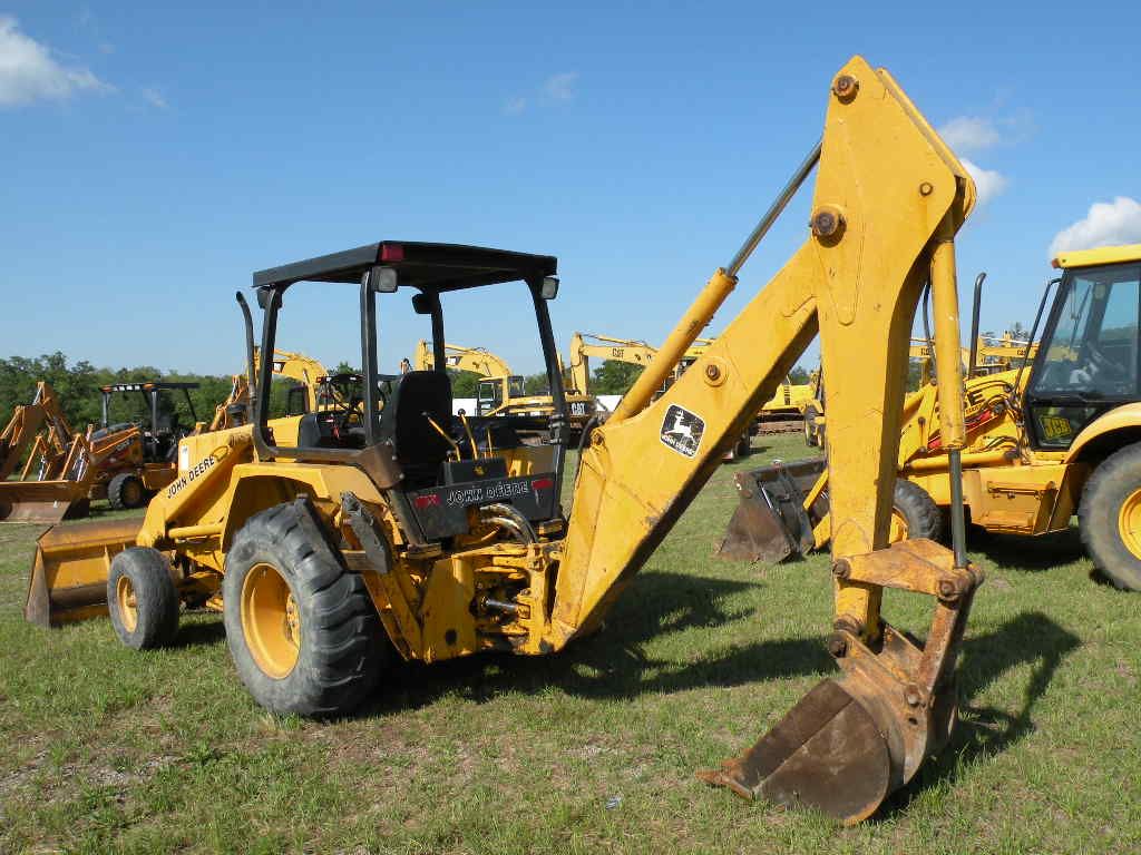 210c JOHN DEERE 210C LOADER BACKHOE - J.M. Wood Auction Company, Inc.