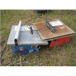 (1) LOT OF (2) 7" ELECTRIC TILE CUTTERS