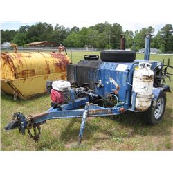 TACK TRAILER W/ GASOLINE ENGINE