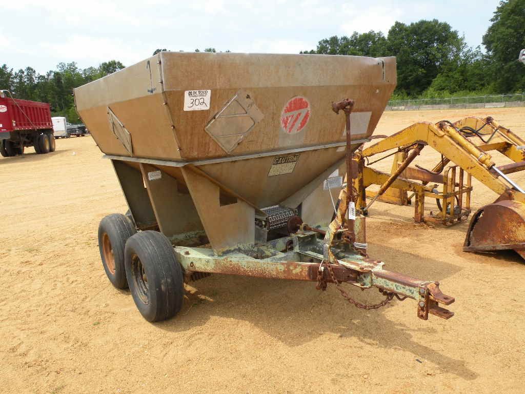 PULL TYPE FERTILIZER SPREADER J.M. Wood Auction Company, Inc.