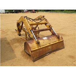 FRONT LOADING BUCKET ATTACHMENT FOR TRACTOR