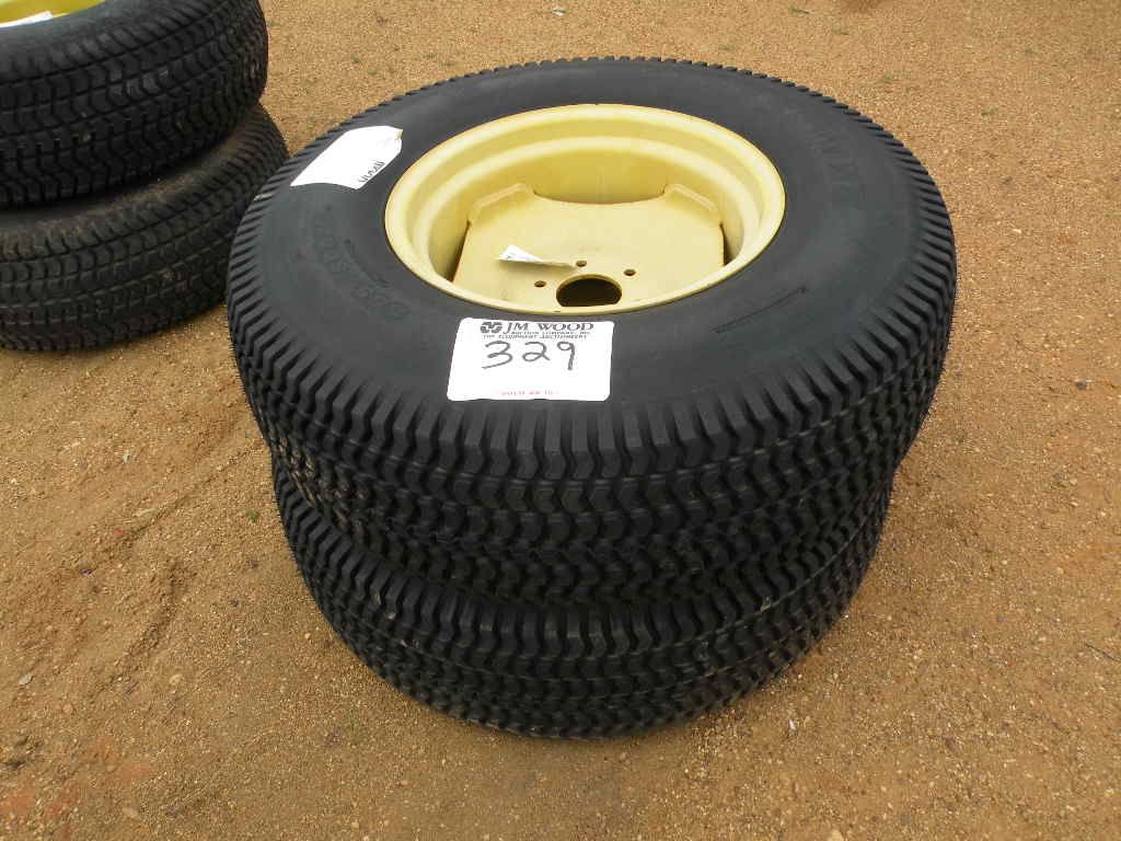 (2) 355/80D20 TRACTOR TIRES