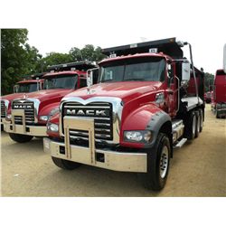 2012 MACK GU713 TRI-AXLE DUMP