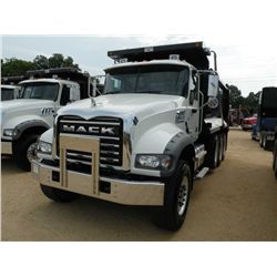 2012 MACK GU713 TRI-AXLE DUMP