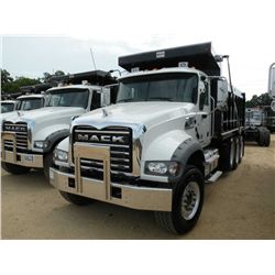 2012 MACK GU713 TRI-AXLE DUMP