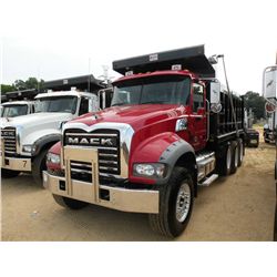 2012 MACK GU713 TRI-AXLE DUMP