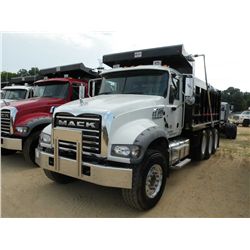 2012 MACK GU713 TRI-AXLE DUMP