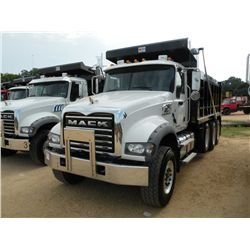 2011 MACK GU713 TRI-AXLE DUMP