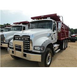 2010 MACK GU713 GRANITE TRI-AXLE DUMP