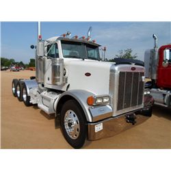 2001 PETERBILT 378 TRI-AXLE TRUCK TRACTOR