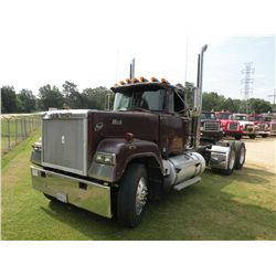 1986 MACK RW613 T/A TRUCK TRACTOR