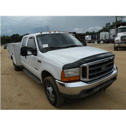 2001 FORD F350 4X4 SERVICE TRUCK