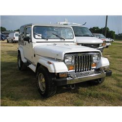 1989 JEEP 4X4 WRANGLER LAREDO