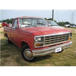 1981 FORD F100 PICKUP