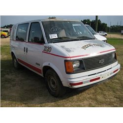 1987 CHEVROLET VAN TRUCK