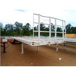 1971 GREAT DANE 45'X75' EXTENDABLE FLATBED TRAILER