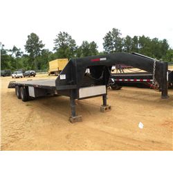 1986 26' DOVE GOOSENECK T/A TRAILER