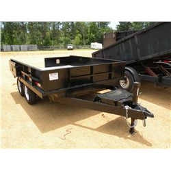 SHOPBUILT 8'X10' T/A DUMP TAG TRAILER