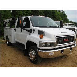 2008 GMC 5500 S/A MECHANICS TRUCK
