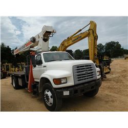 1997 FORD F800 S/A BOOM TRUCK